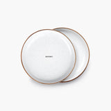 Enamelware Dining Collection - Eggshell (2 Sets)
