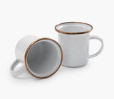 Enamelware Dining Collection - Eggshell (2 Sets)