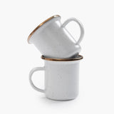 Enamelware Dining Collection - Eggshell (2 Sets)