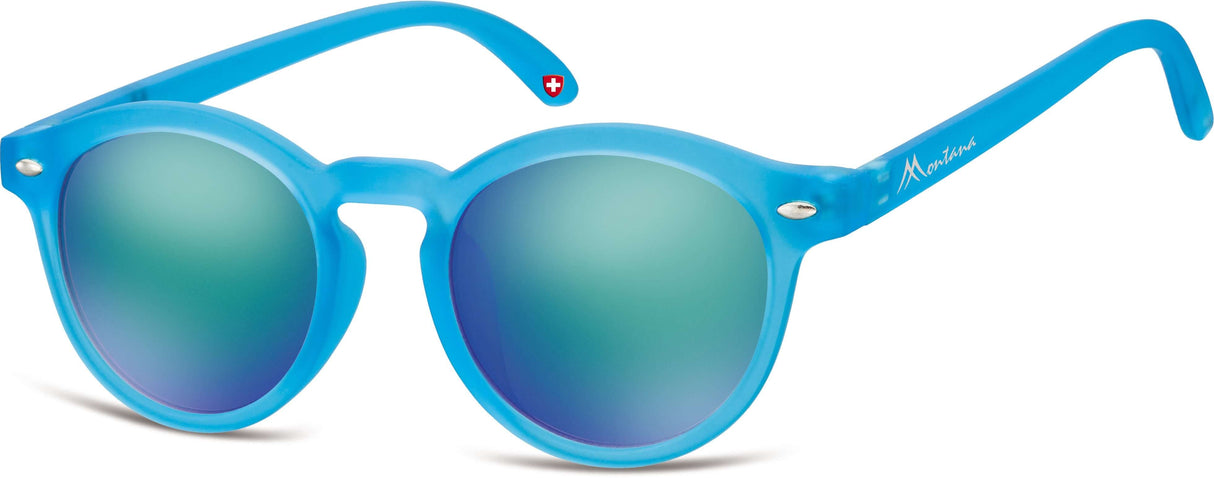 Revo Lenses Rubbertouch Sunglasses Round - Kids