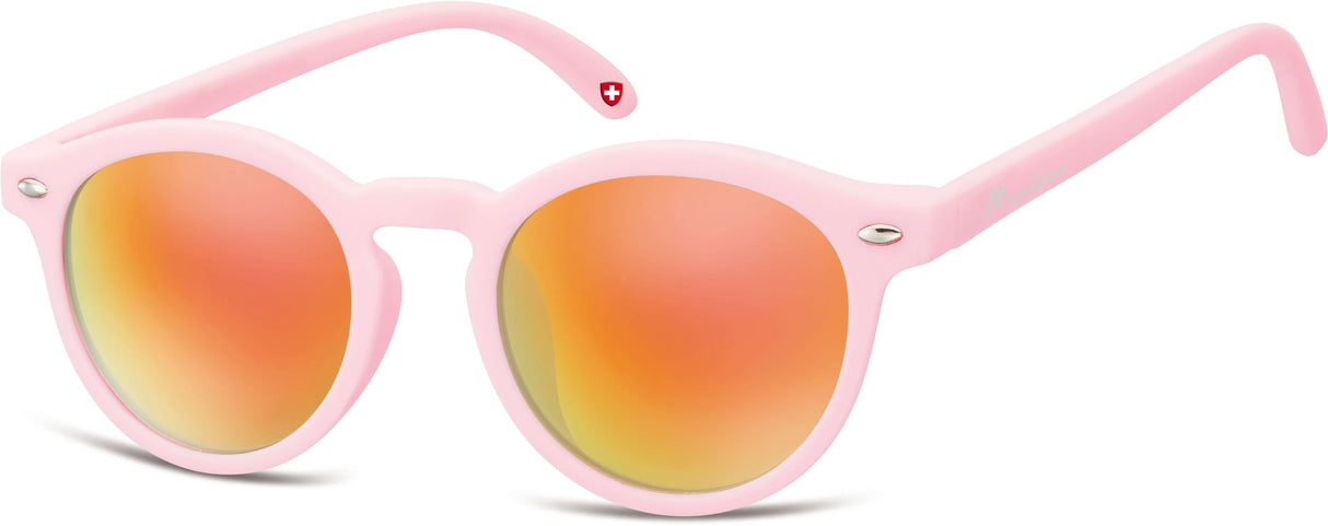 Revo Lenses Rubbertouch Sunglasses Round - Kids