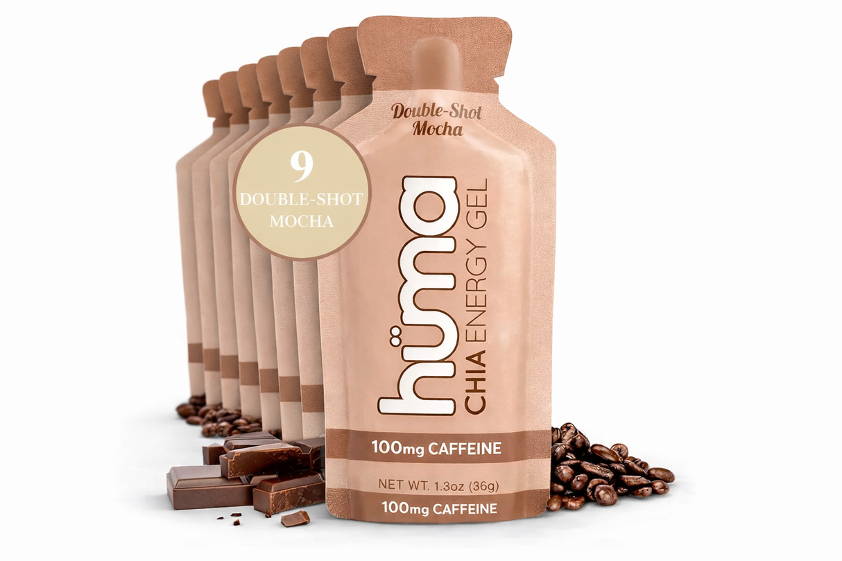Huma Chia Energy Gel - Double Shot Mocha - 36g