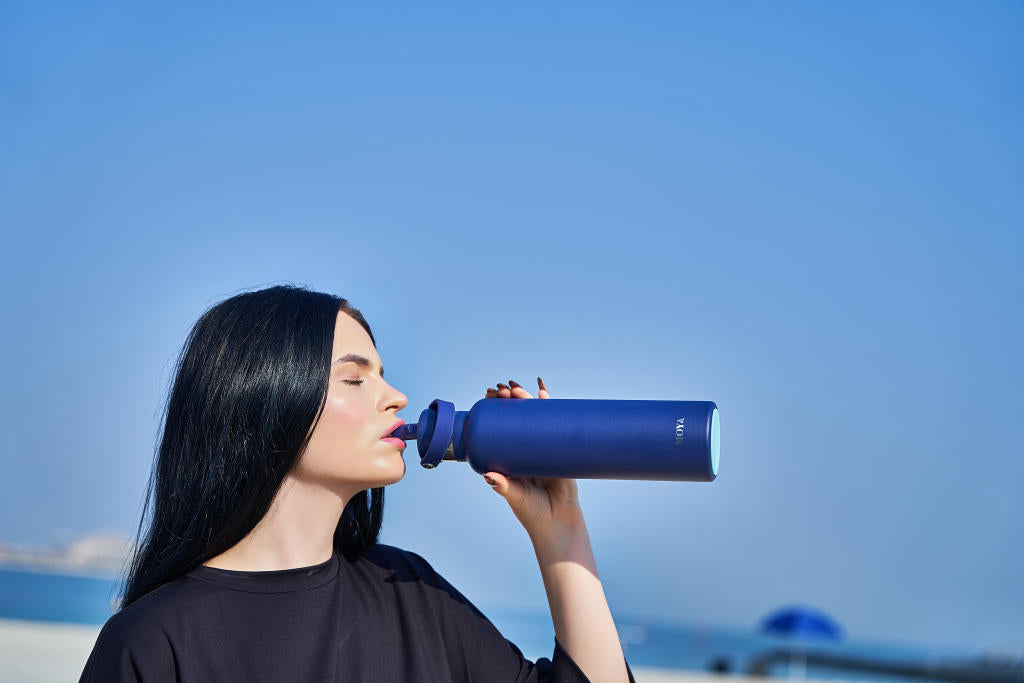 Black Sea Stainless Steel Water Bottle - 24 oz / 700 ml