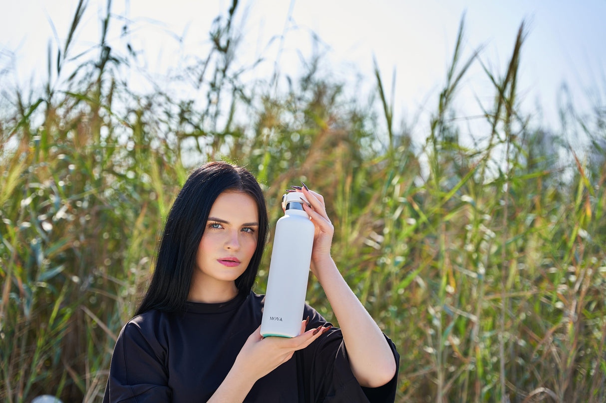 Black Sea Stainless Steel Water Bottle - 24 oz / 700 ml