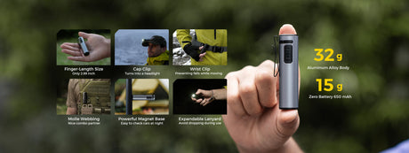 Flextail Zero Flashlight 1200 Lumen Camping Torch