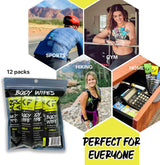 Body Wipes - 12 Pack