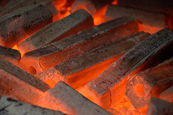 Fired Up! Cocoshell Charcoal Briquette