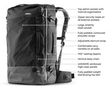 GlobeRider45 Travel Backpack - Arctic White