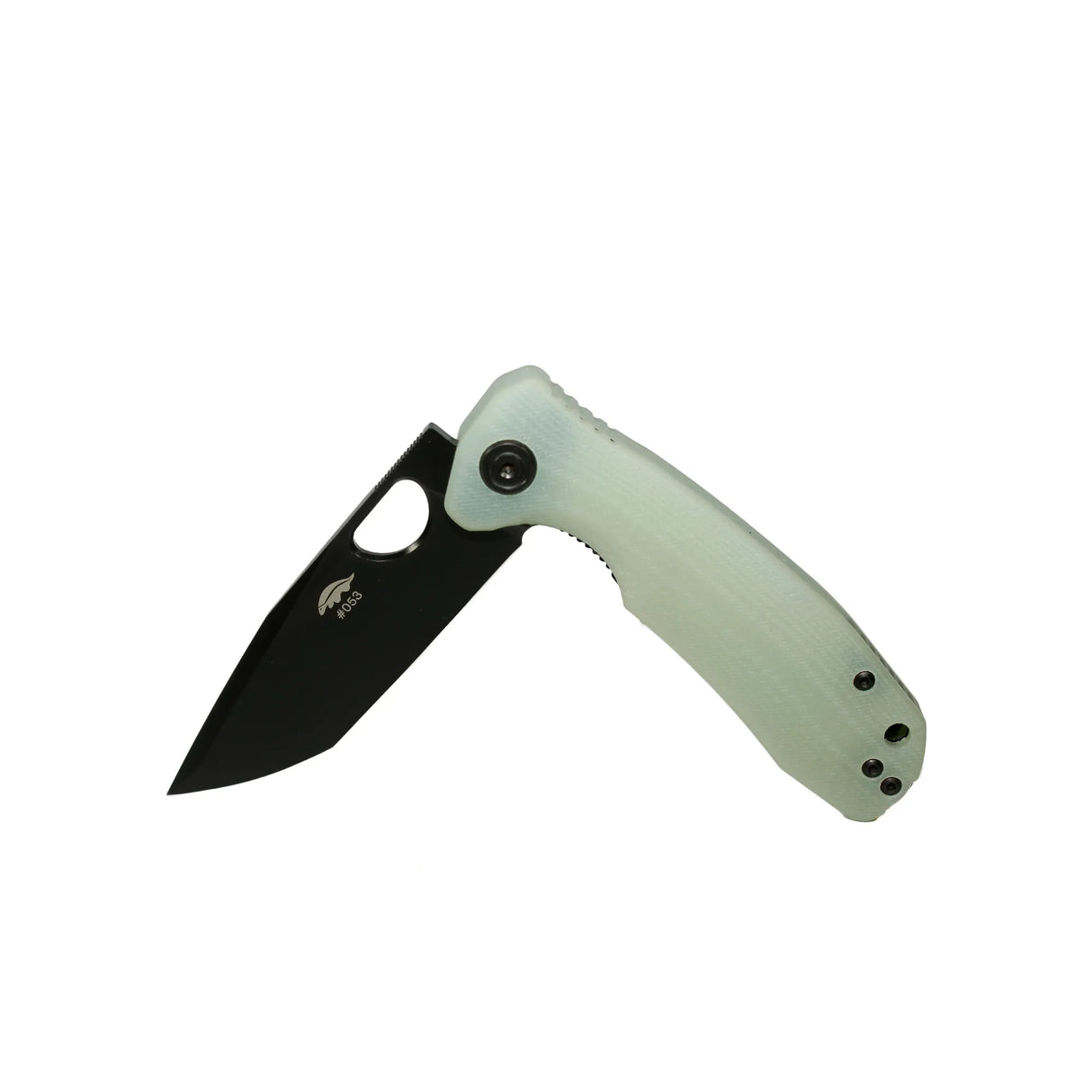 Limited Edition Tanto Black DLC D2 Jade G10 - Medium Jade