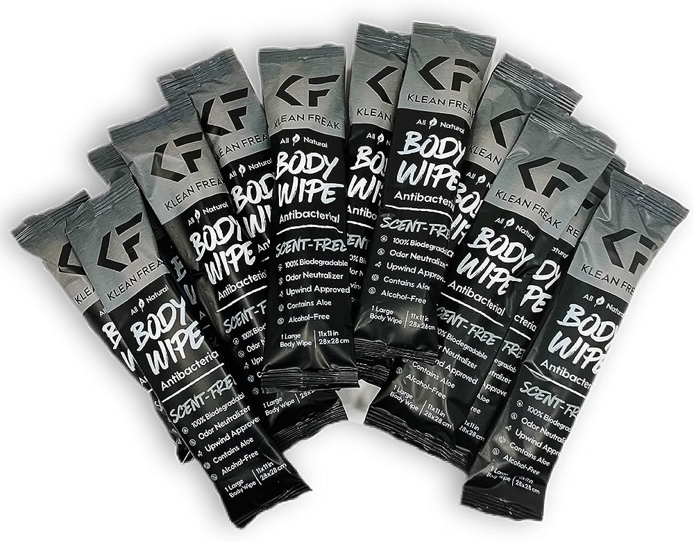 Body Wipes - 100 Pack