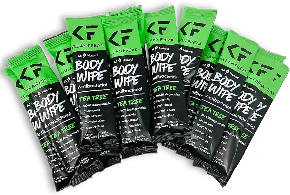 Body Wipes - 100 Pack