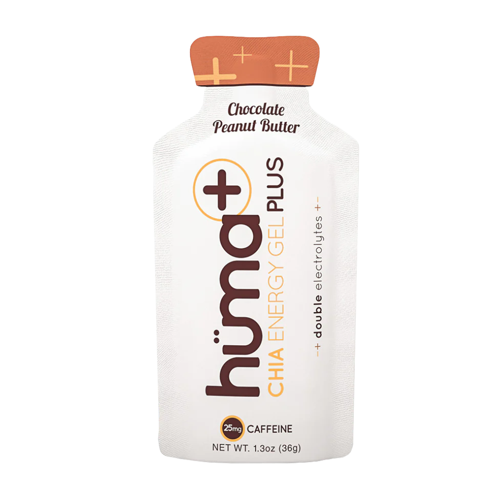 Huma Chia Energy Gel Plus - Peanut Butter & Chocolate - 36g