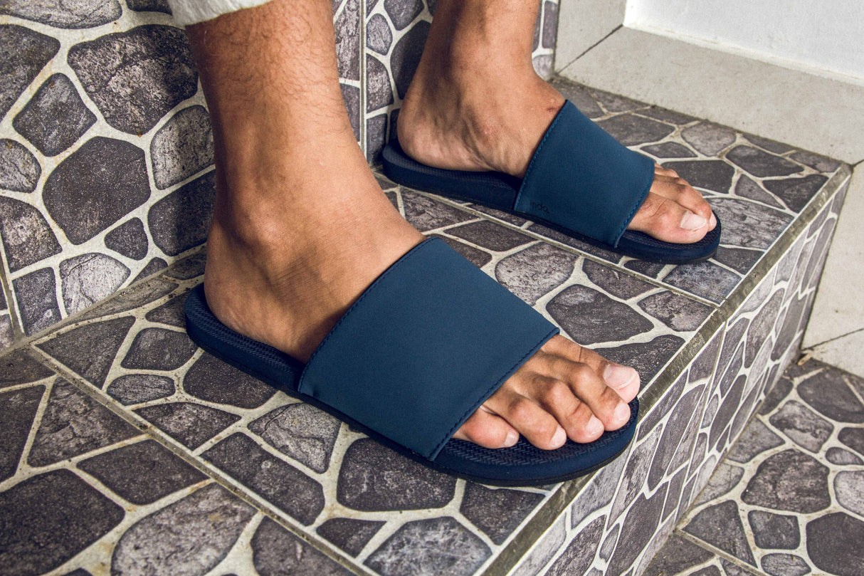 Indosole Slides Recycled Tire Sole Sandals - Men