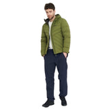 Athletic Down Hoody Jacket - Men