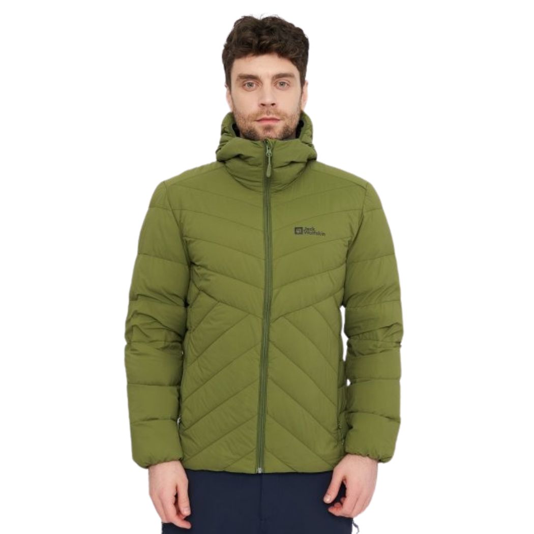 Athletic Down Hoody Jacket - Men