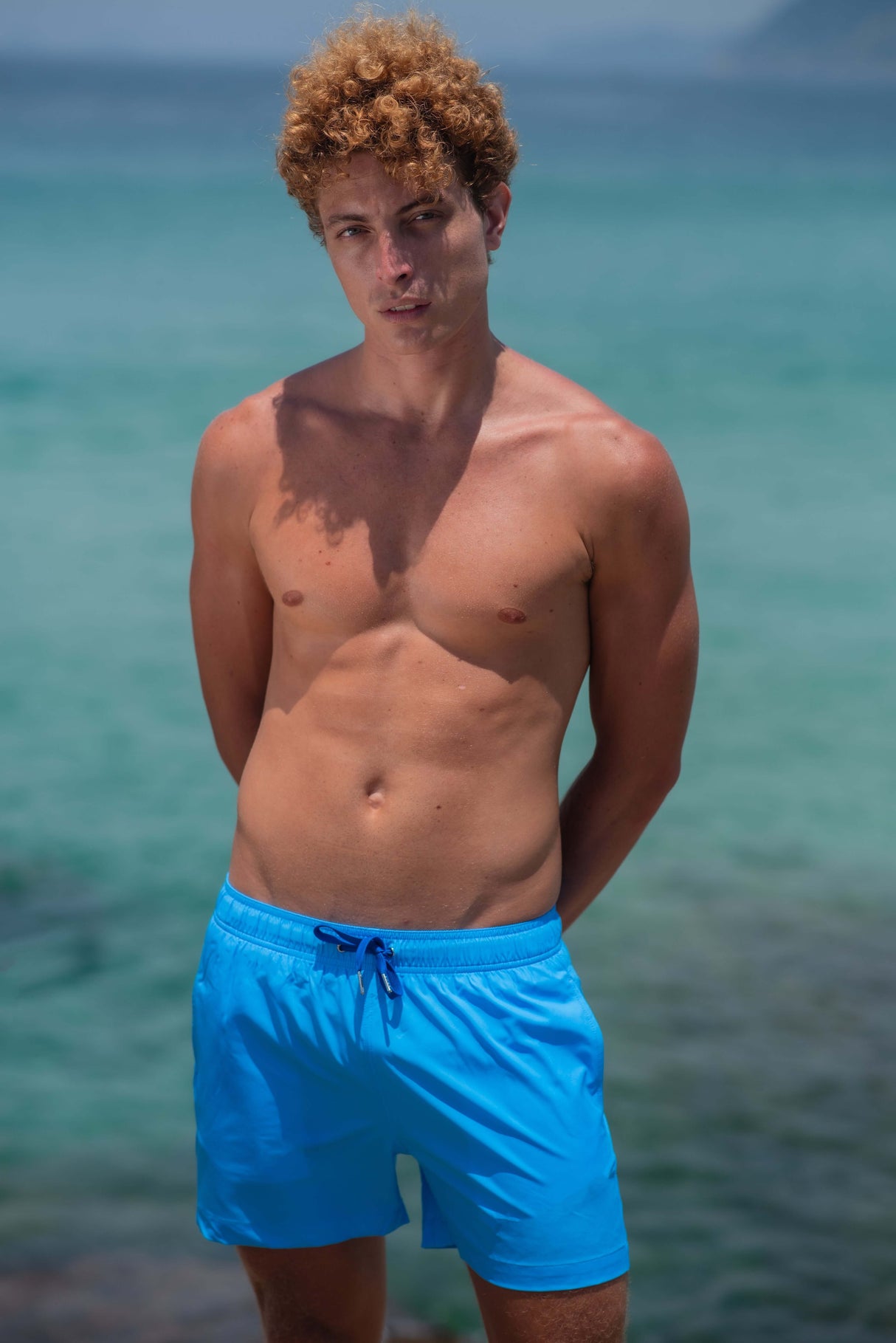 Classic Swim Shorts Blue - Men