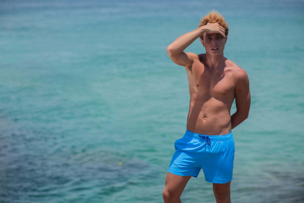 Classic Swim Shorts Blue - Men