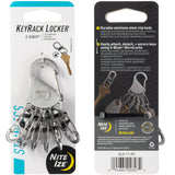Nite Ize Keyrack Locker S-Biner Steel Lockable Key Clip