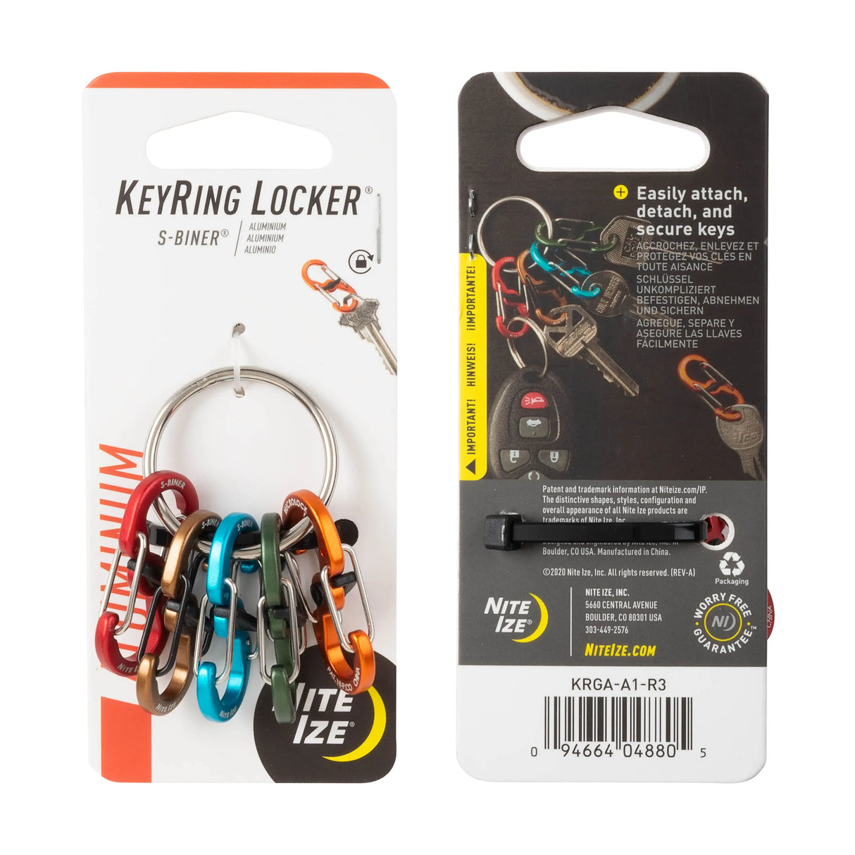 Keyring Locker S-Biner®