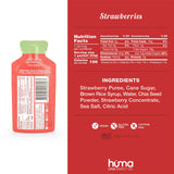 Huma Chia Energy Gel - Strawberries - 43g