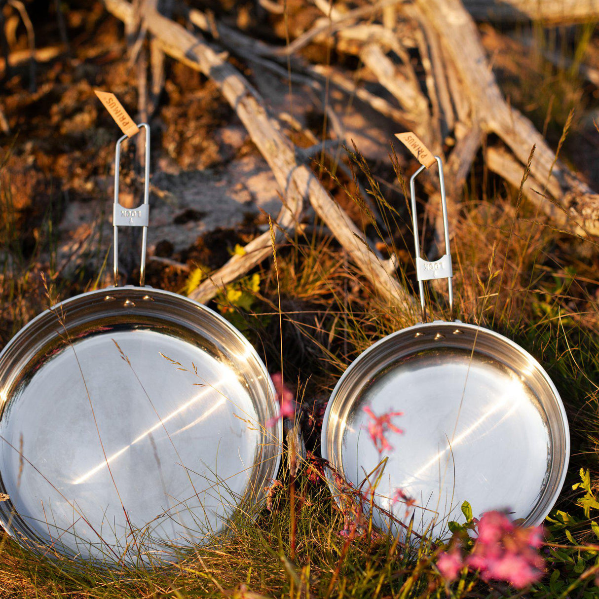 Primus CampFire Frying Pan Stainless Steel 21 or 25 cm