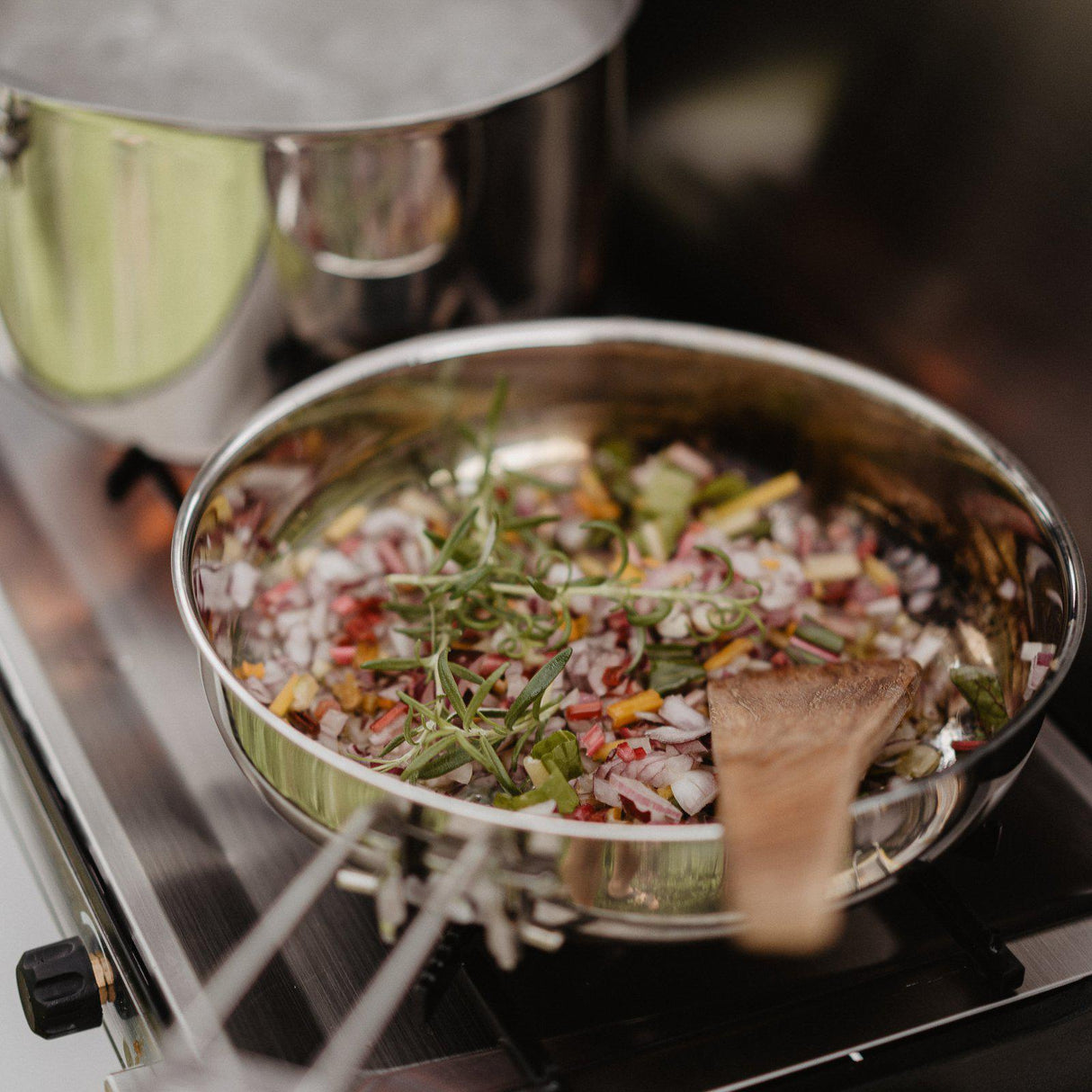 Primus CampFire Frying Pan Stainless Steel 21 or 25 cm