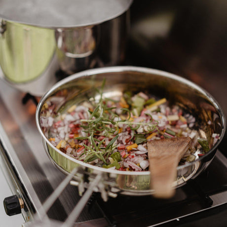 Primus CampFire Frying Pan Stainless Steel 21 or 25 cm