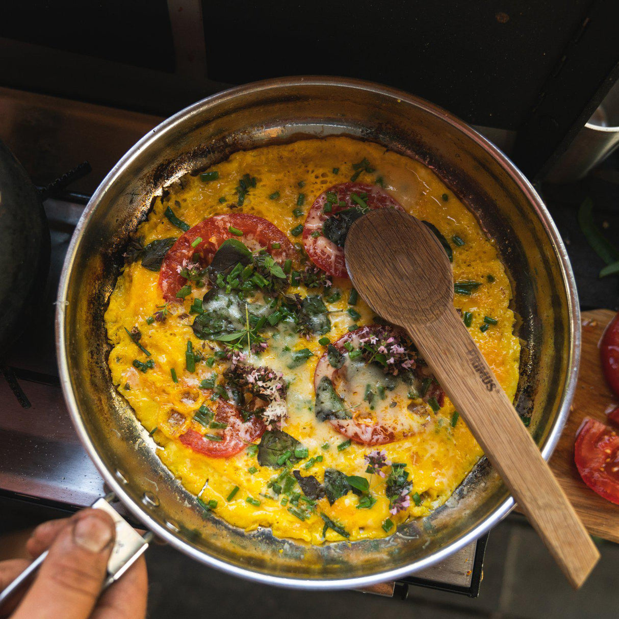 Primus CampFire Frying Pan Stainless Steel 21 or 25 cm