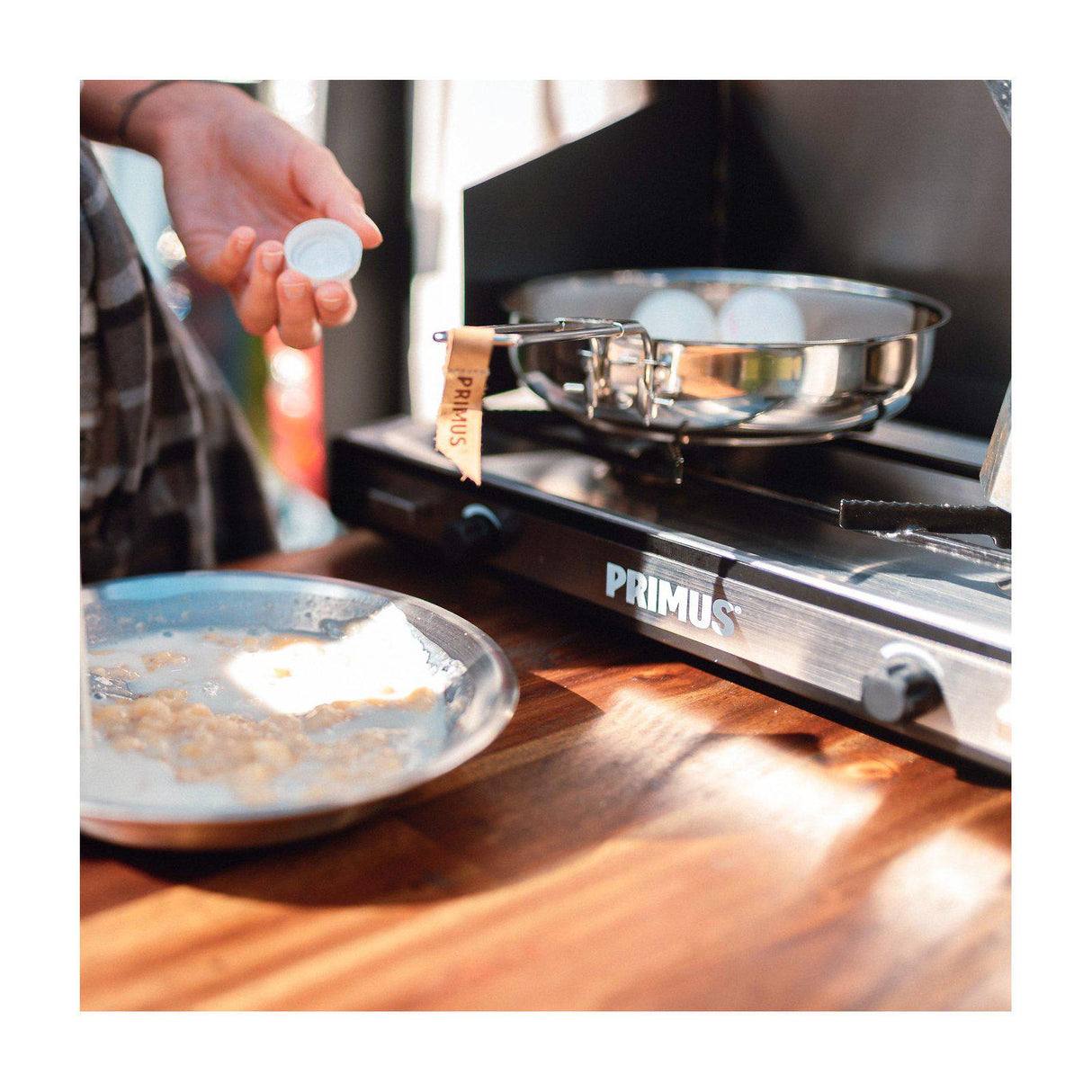 Primus CampFire Frying Pan Stainless Steel 21 or 25 cm