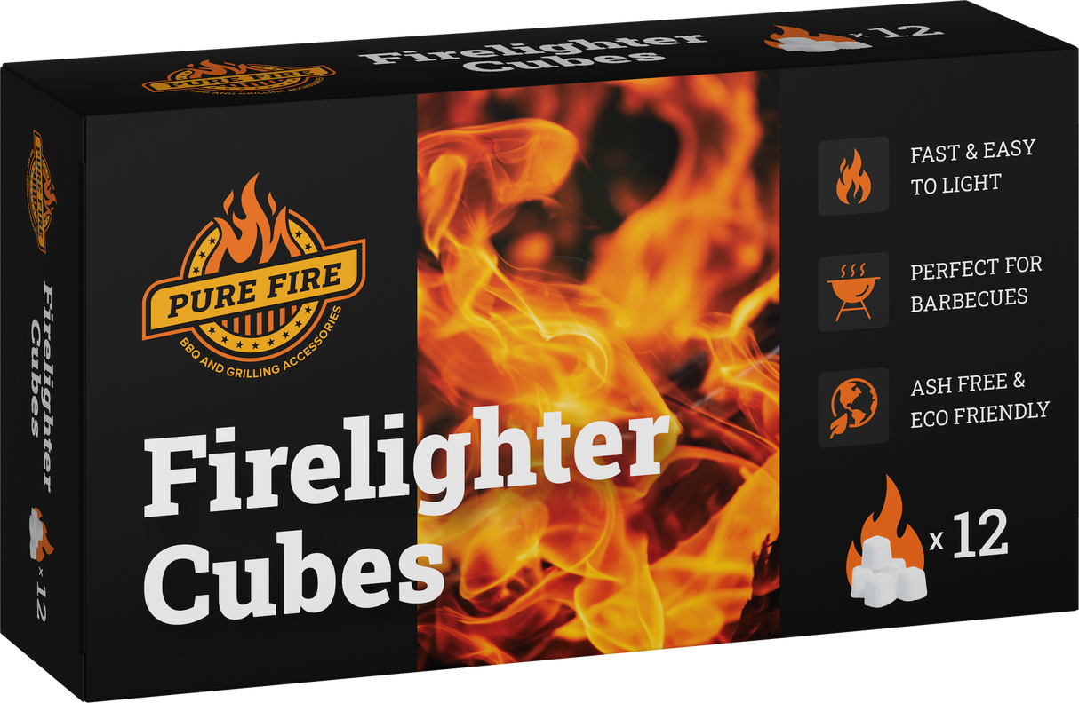 White Paraffin Lighter Cubes