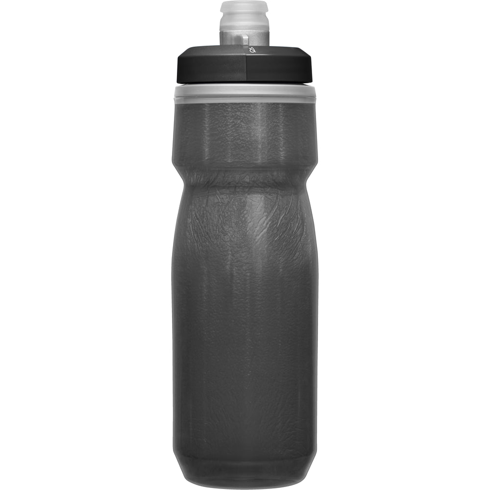 CamelBak Podium Chill Bike Bottle - 21 oz / 620 ml insulated bike bottle in gray color.