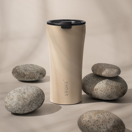 Sttoke Earth Series 12 oz Leakproof Ceramic Cup