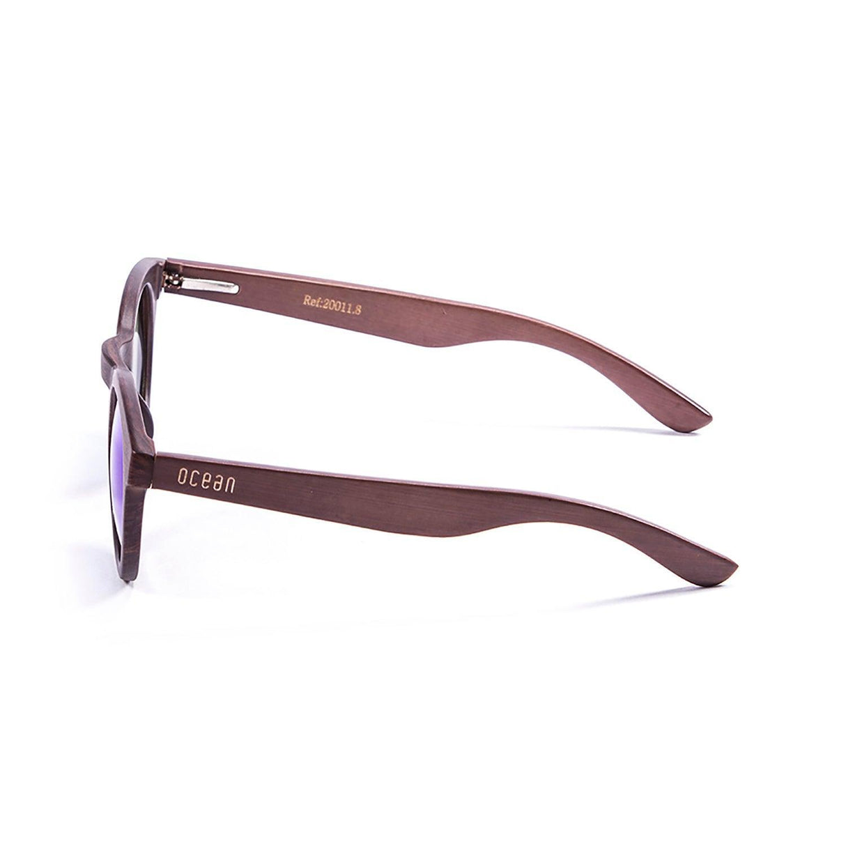 San Francisco Wood Round Designer Sunglasses