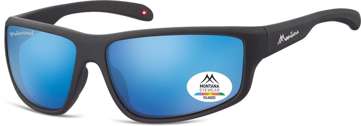 Polarized Lenses Rubbertouch Sport Sunglasses