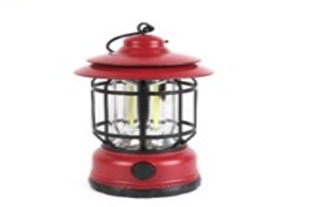 Camping Lamp - Red