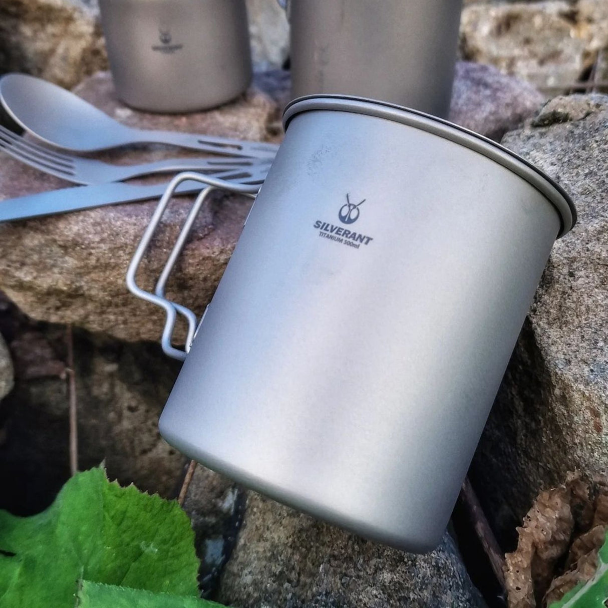 Ultralight Titanium Cup With Lid