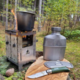 Titanium Canteen Military Mess Kit