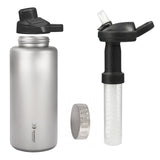 Large Titanium Water Bottle Wide Mouth