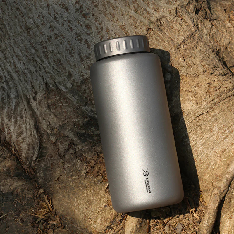 Large Titanium Water Bottle - Wide Mouth