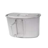 Titanium Canteen Military Mess Kit - 34 oz / 1 L