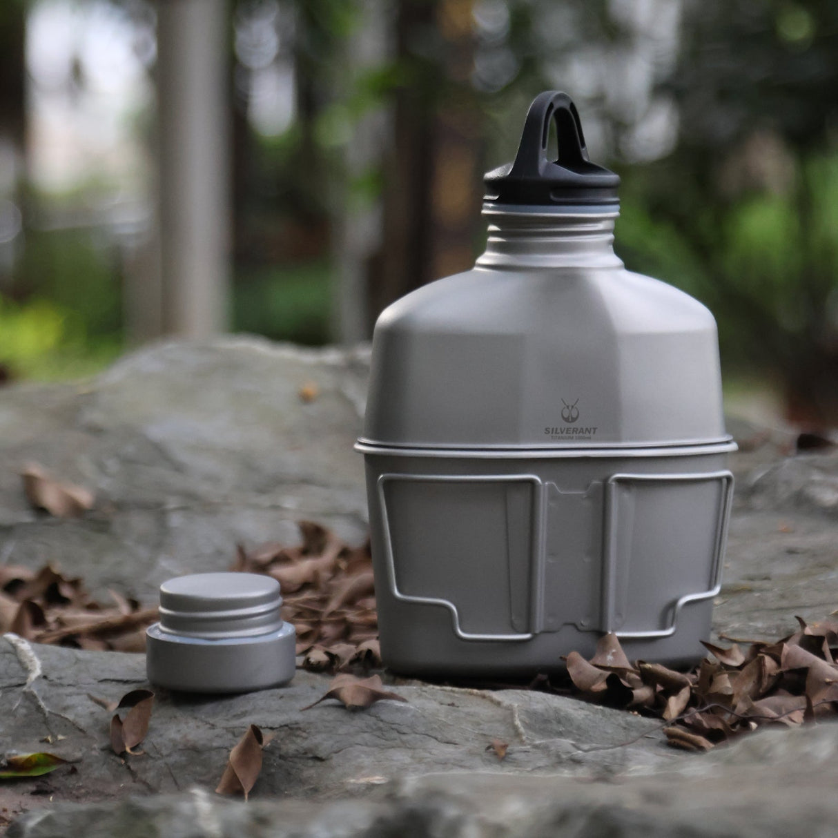 Titanium Canteen Military Mess Kit - 34 oz / 1 L