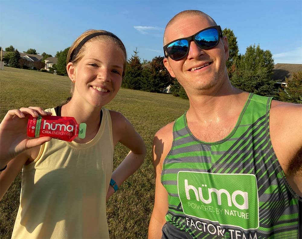 Huma Chia Energy Gel - Strawberries - 43g