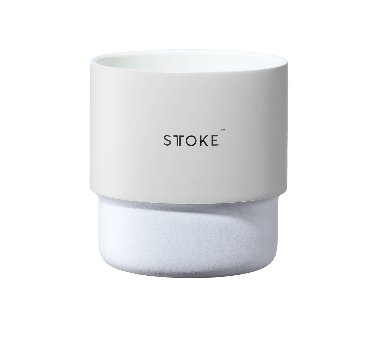 Sttoke Swirl 7 oz Ceramic Home Coffee Cup - Dishwasher Safe