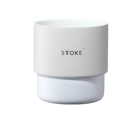 Sttoke Swirl 7 oz Ceramic Home Coffee Cup - Dishwasher Safe