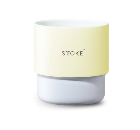 Sttoke Swirl 7 oz Ceramic Home Coffee Cup - Dishwasher Safe