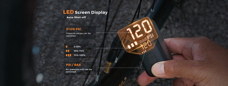 Flextail Tiny Bike Pump Pro High-Pressure mini pump