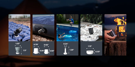 Flextail Tiny Pump X 2024 Mini Camping Mattress Inflator