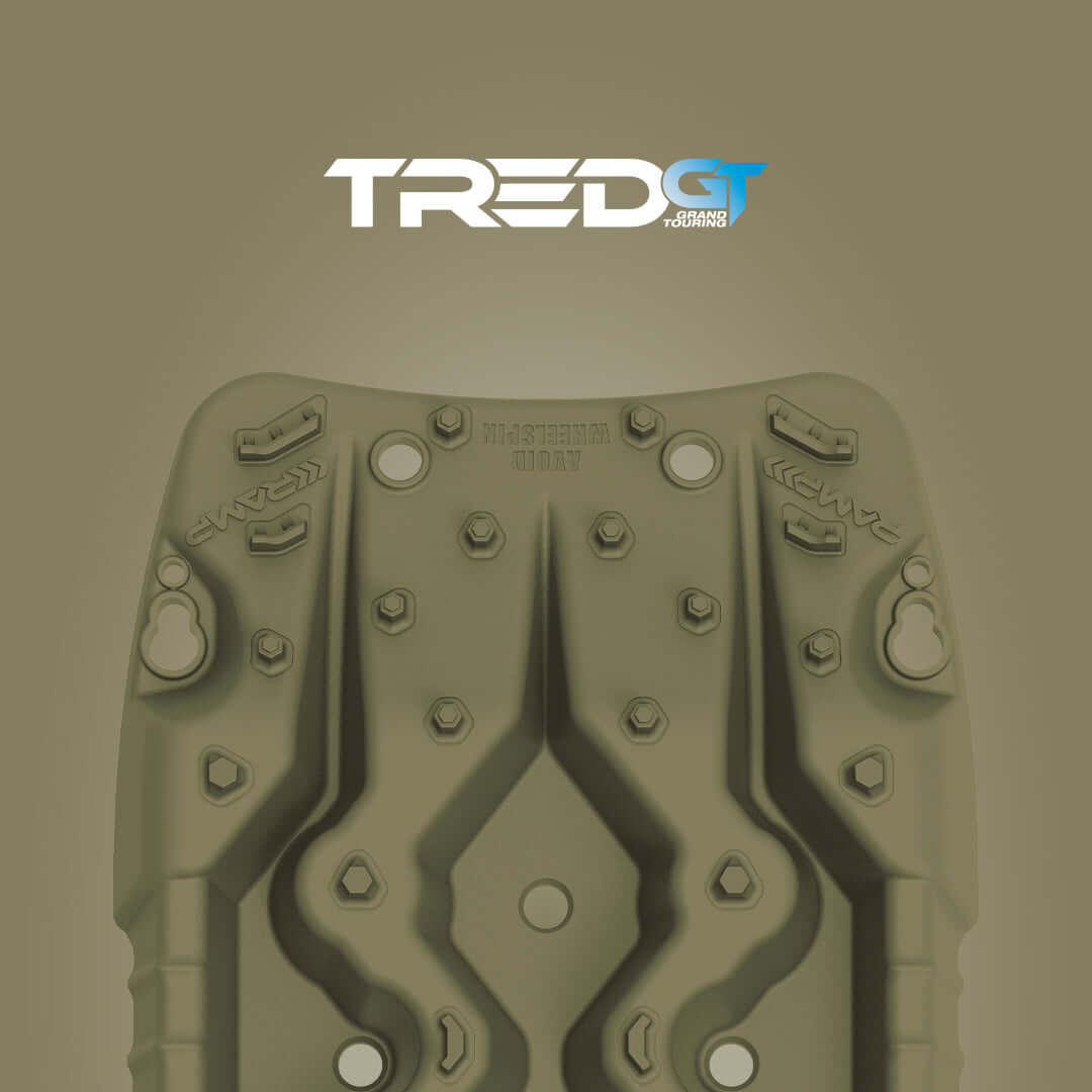TRED GT Recovery Boards - Military Green