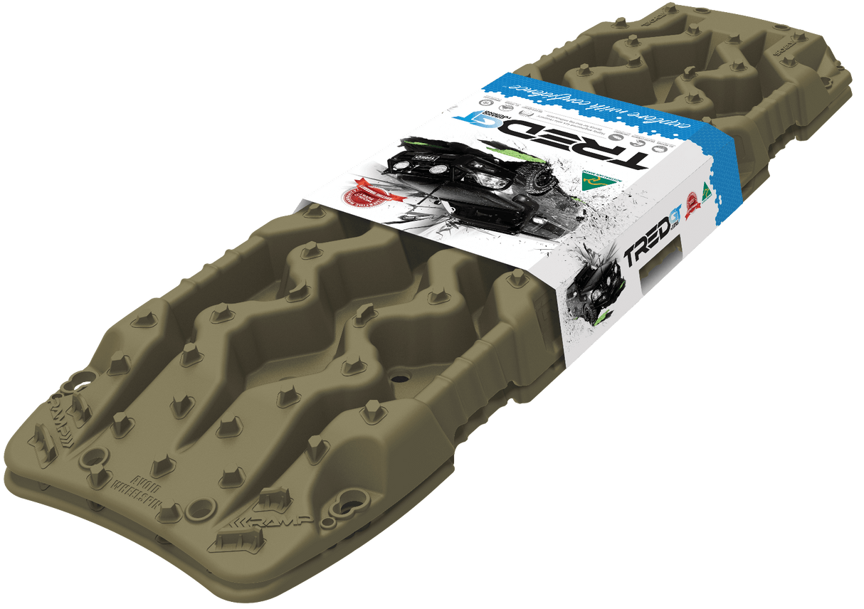 TRED GT Recovery Boards - Military Green