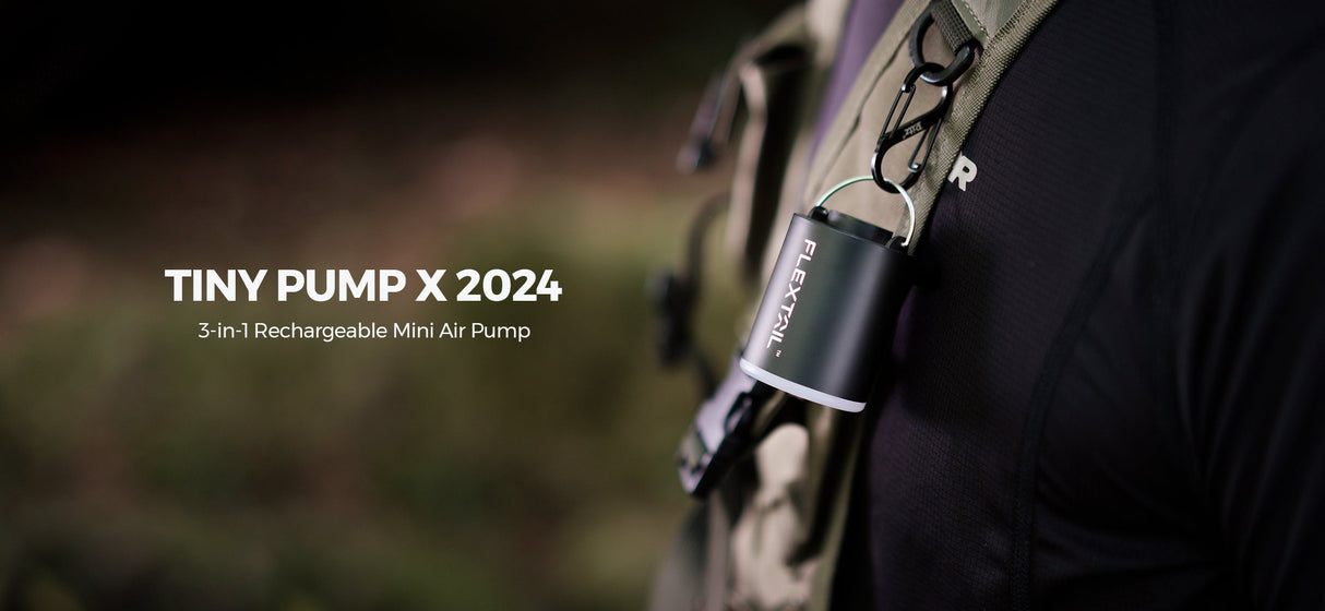 Flextail Tiny Pump X 2024 Mini Camping Mattress Inflator